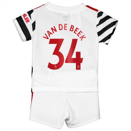 Tenue Manchester United Donny Van De Beek 34 Enfant Troisieme 2020-2021 Maillot de Foot